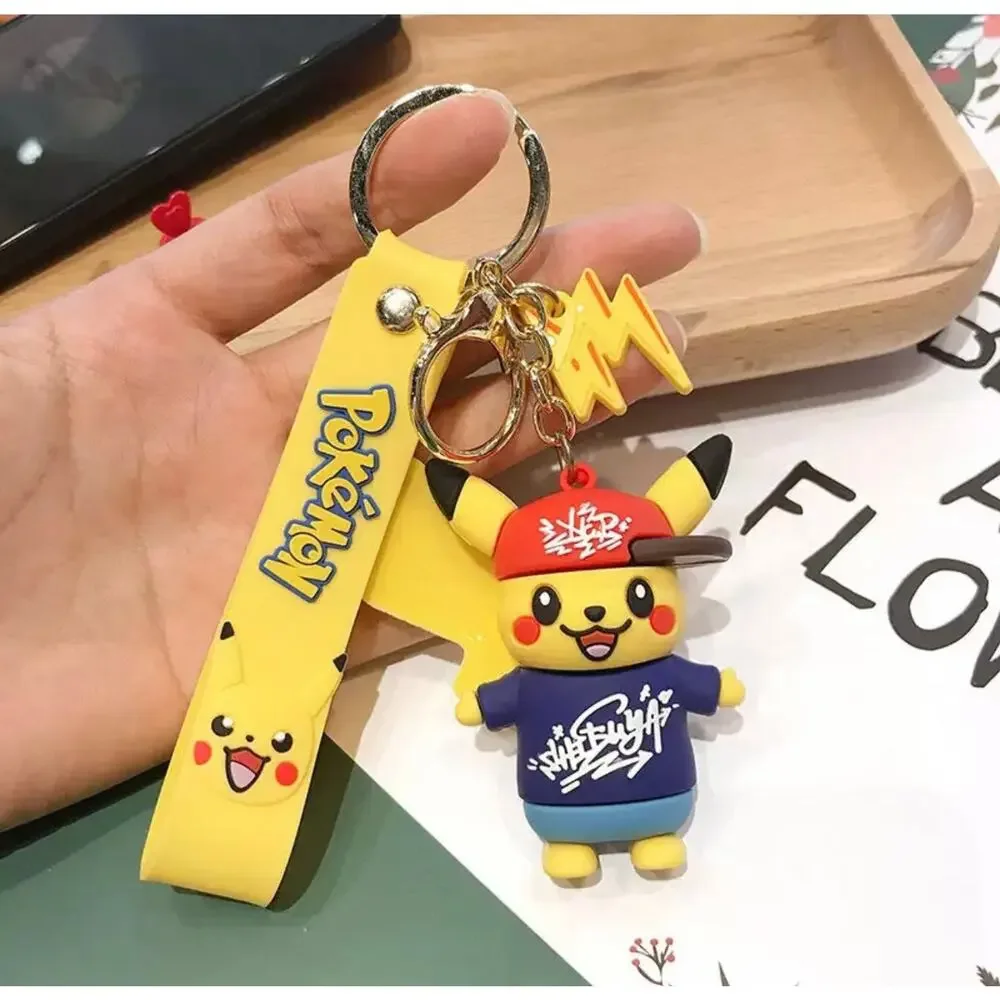 So cute Pokemon Keychain Pikachu Purse Hang Tags